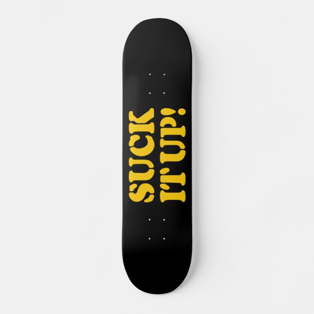 SKATEBOARD SUIS-LE ! (Recto)