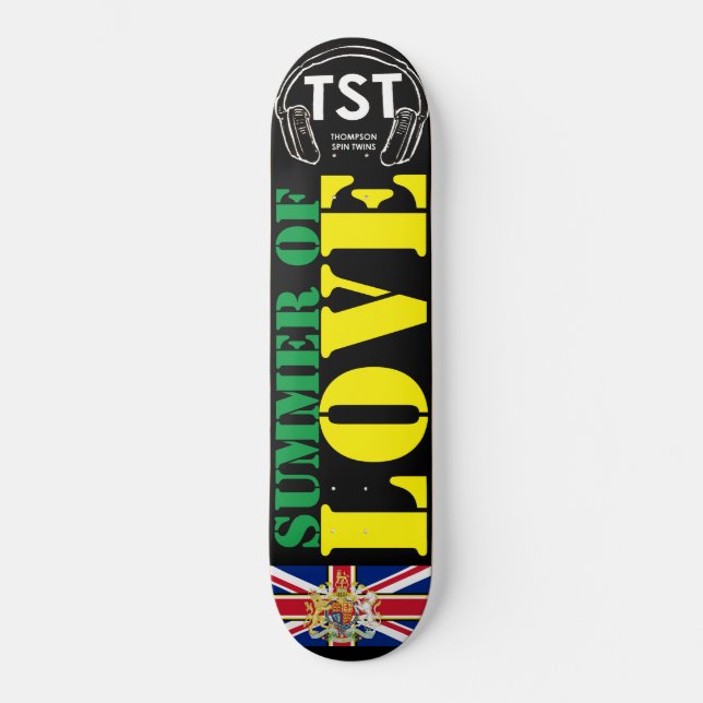 Skateboard SUMMER LOVE (UK) Planche à roulettes (Recto)