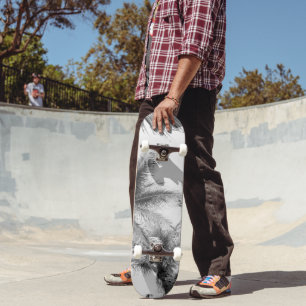 Skateboard Sunlit Palm Jungle #2 #tropical #wall #art