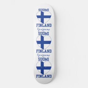 Skateboard SUOMI FINLAND skateboards personnalisés
