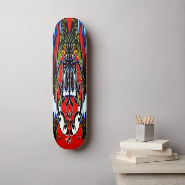 Skateboard Super chat-g-cat Pro (Art mural)