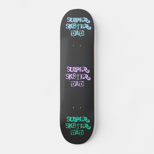 Skateboard Super Sk8ter Papa II (Recto)