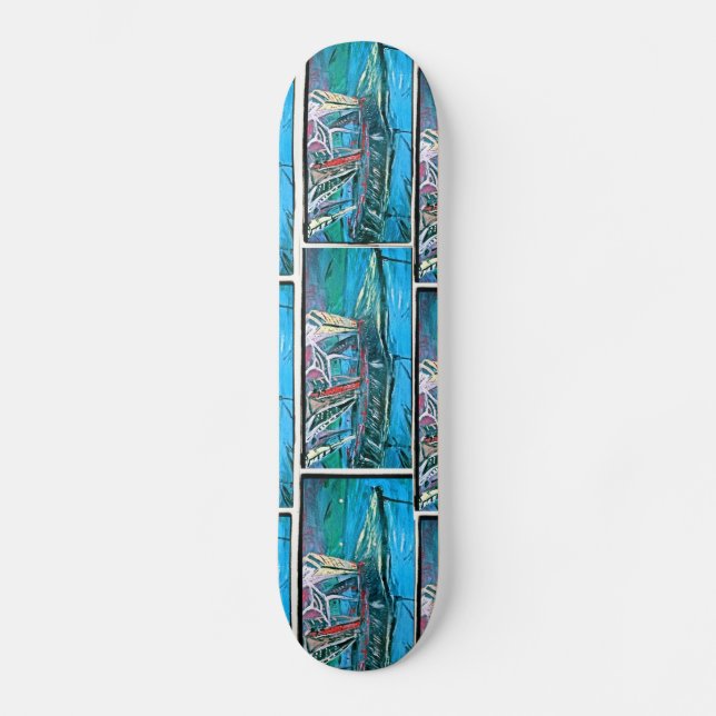SKATEBOARD SUPPORTS DE PAYSAGE URBAIN (Recto)