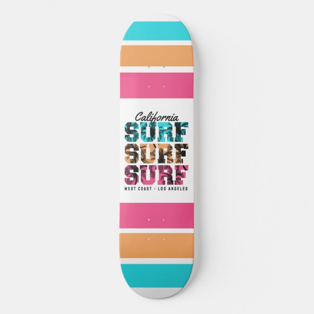 Skateboard Surf Dreams : California Sunset Edition (Recto)