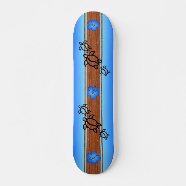 Skateboard Surf Retro Honu (Devant)