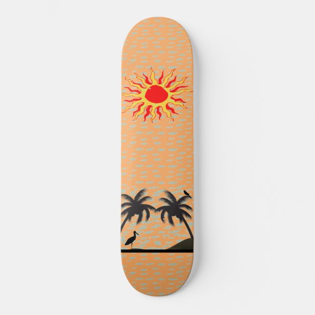 Skateboard Surf solaire (Recto)