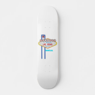 Skateboard Symbole De Fabrique Las Vegas