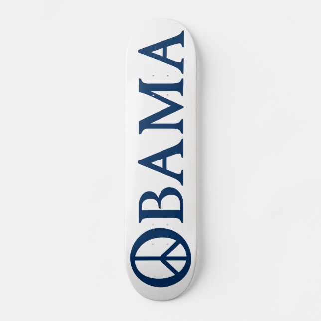 Skateboard Symbole de la paix d'Obama (Recto)