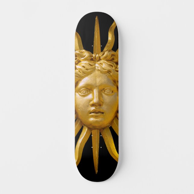 Skateboard Symbole de Louis XIV le Roi Soleil (Recto)