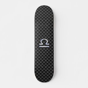 Skateboard Symbole du Zodiaque de la Libra sur la décoration