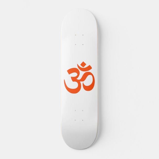 Skateboard Symbole Om indien (Recto)