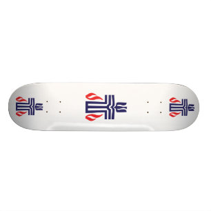 Skateboard Symbole presbytérien