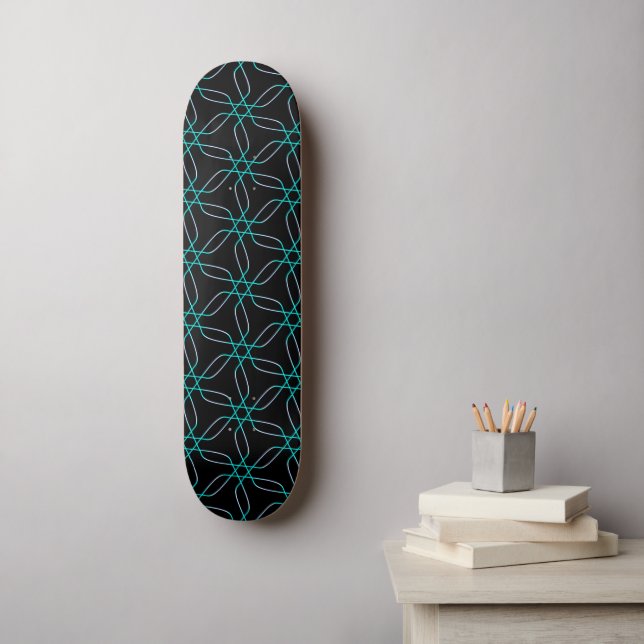 Skateboard Symétrie en mouvement (Art mural)