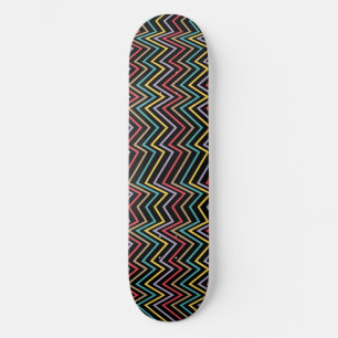 Skateboard Symphonie ZigZag vibrante Une explosion d'énergie 