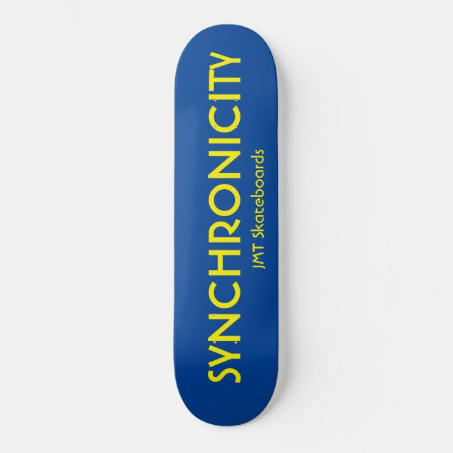 SKATEBOARD SYNCCHRONICITÉ SKATEBOARDS / JMT (Recto)