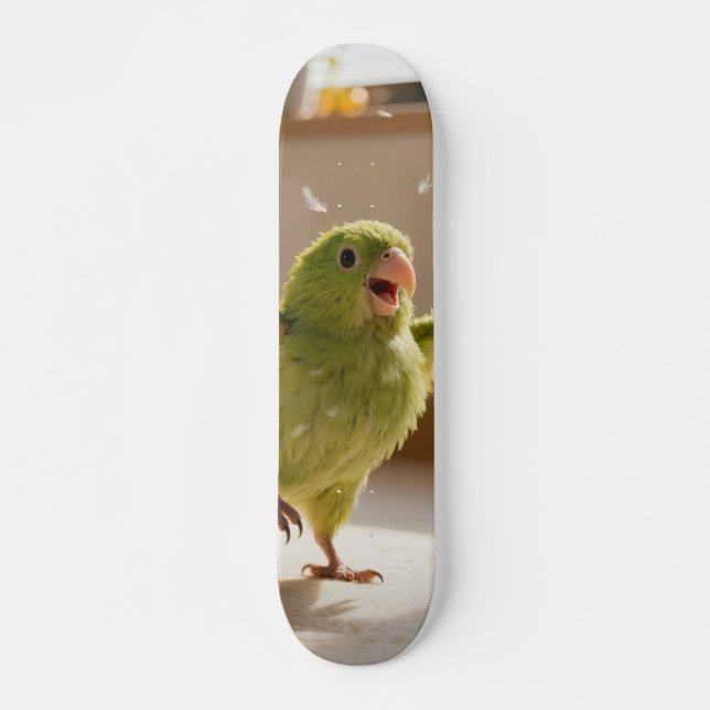 Skateboard Tabla de Skate Loro Gracioso (Devant)