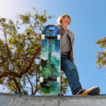 Skateboard Tableau de bord<br><div class="desc">Platines de musique de guitare - Design de peinture MIGNED</div>