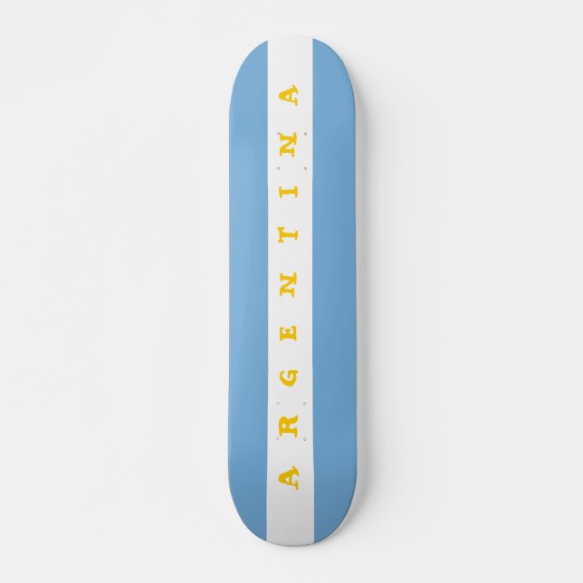 Skateboard Tableau de bord Argentine (Devant)
