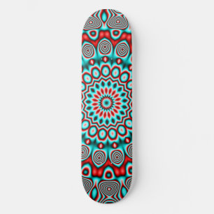 Skateboard Tableau de bord Art 100 Abstrait