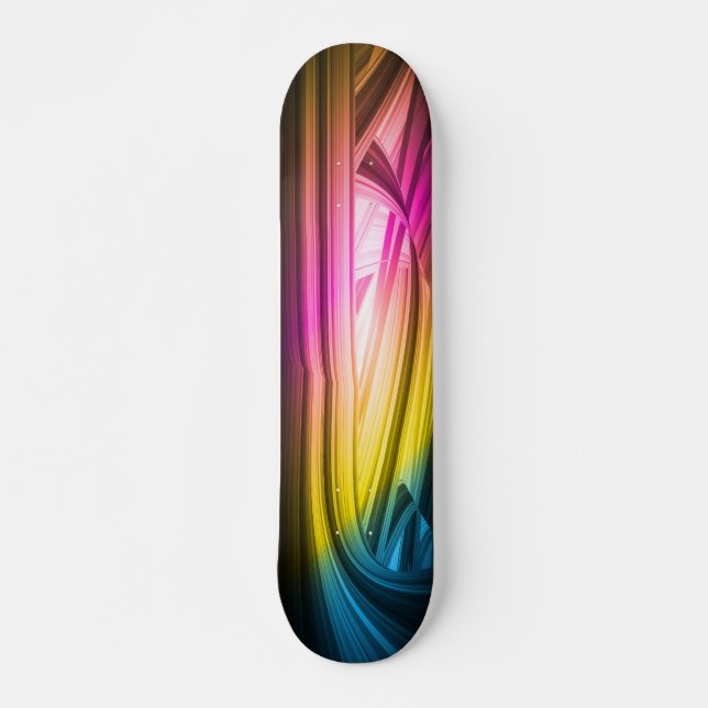 Skateboard Tableau de bord Art 10 Abstrait (Devant)
