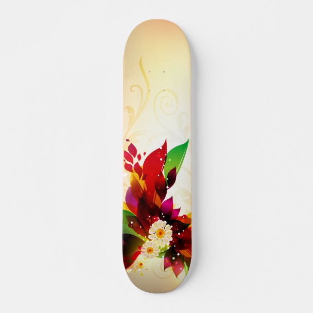 Skateboard Tableau de bord art 25 Abstrait (Devant)