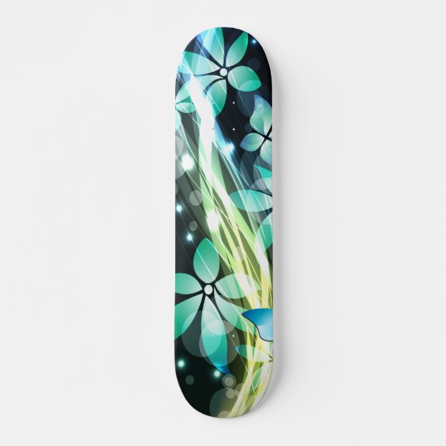 Skateboard Tableau de bord art 27 Abstrait (Devant)