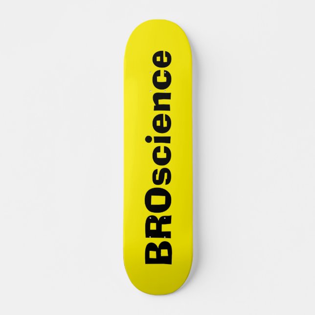 Skateboard Tableau de bord BROscience (Devant)