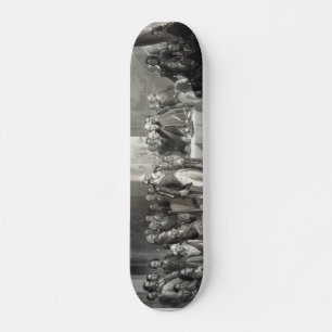 Skateboard Tableau de bord de George Washington et de ses gén