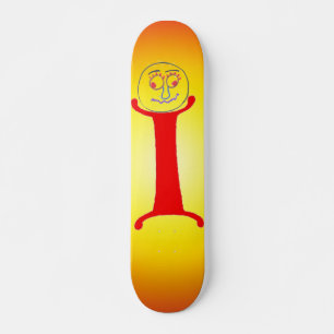 Skateboard Tableau de bord de la lettre I