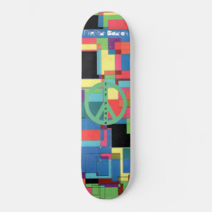 Skateboard Tableau de bord de la paix MoSaiC