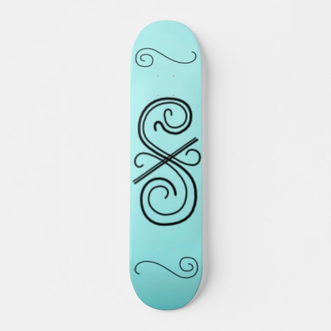 Skateboard Tableau de bord de ligne courbe (Devant)
