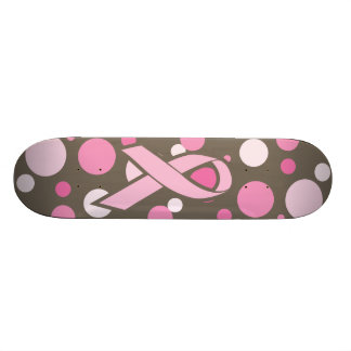 Skateboard Tableau de bord de sensibilisation au cancer du se