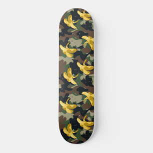 Skateboard Tableau de bord des bananes militaires motifs dens