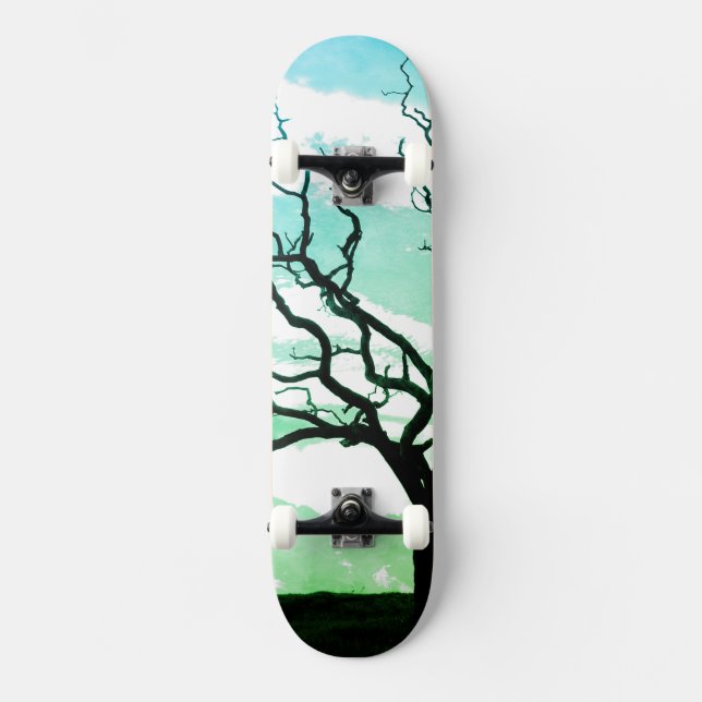 Skateboard Tableau de bord des branches d'arbre (Recto)