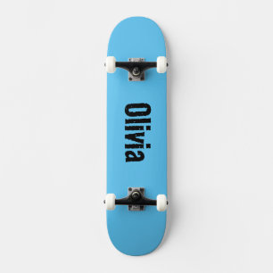 Skateboard Tableau de bord des noms personnalisés