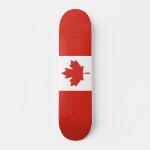 Skateboard Tableau de bord du drapeau canadien