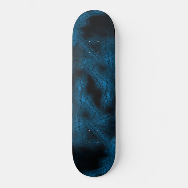 Skateboard Tableau de bord du motif de virus bleu (Recto)