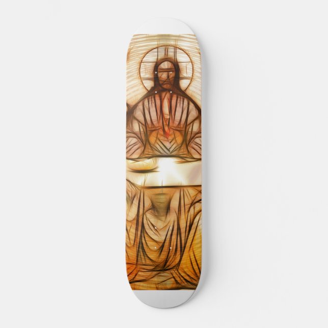 Skateboard Tableau de bord Jesus (Recto)