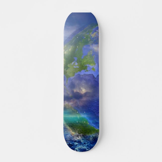 Skateboard Tableau de bord jour des terres (Devant)