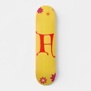 Skateboard Tableau de bord lettre F