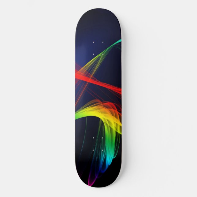 Skateboard Tableau de bord moderne Artistic Wavy (Recto)