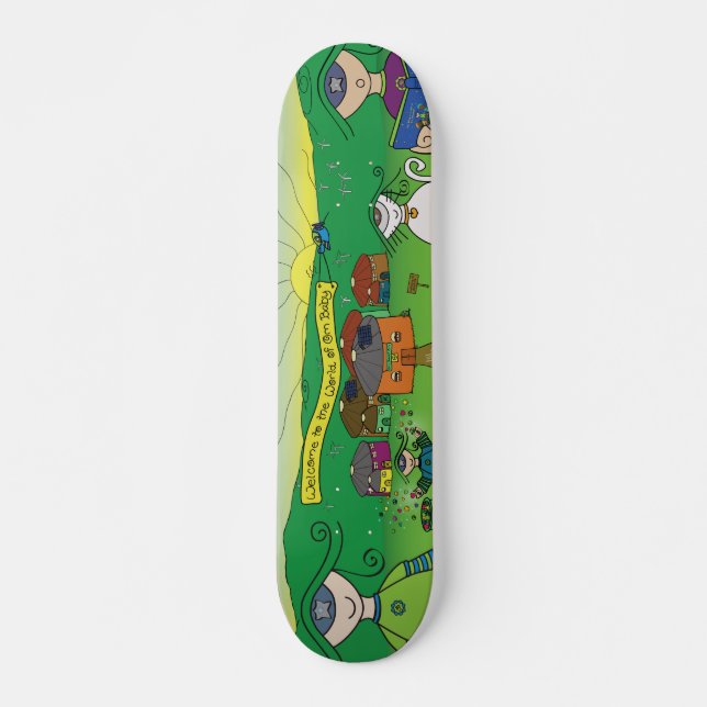Skateboard Tableau de bord Om Baby (Devant)