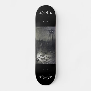 Skateboard Tableau de bord original vintage alien invasion 7/
