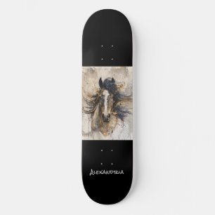 Skateboard Tableau de bord personnalisé unique Horse Lover De