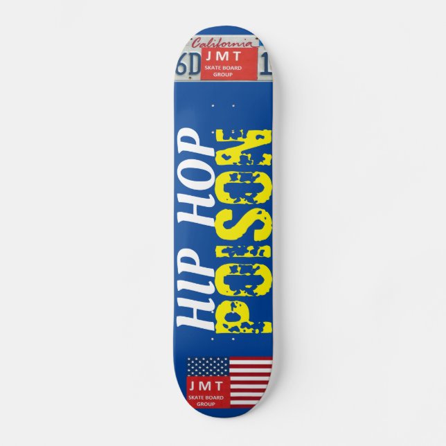 Skateboard Tableau de bord POISON HIP HOP (Recto)