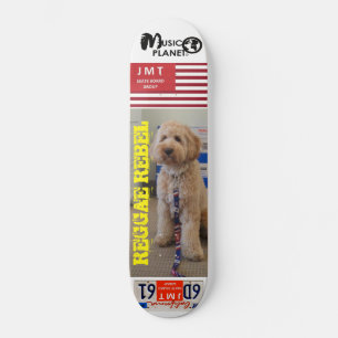 Skateboard Tableau de bord REGGAE REBEL (animal de compagnie)