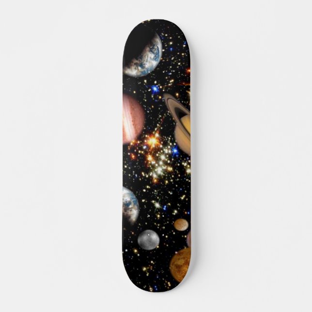 Skateboard Tableau de bord spatial (Devant)