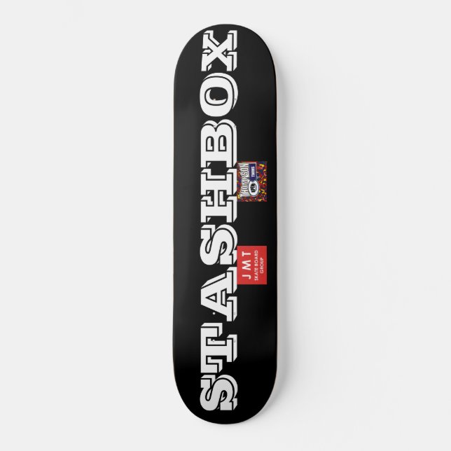 Skateboard Tableau de bord STASHBOX (Recto)