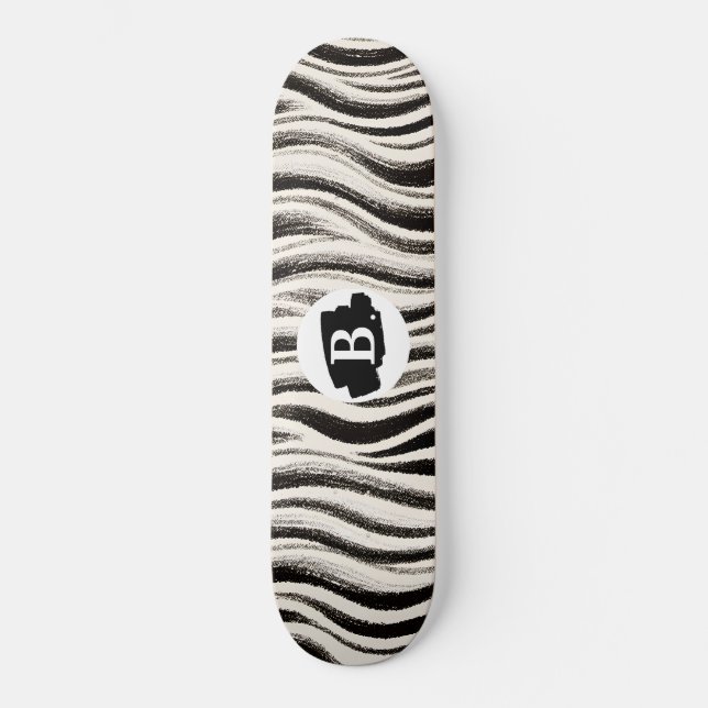 Skateboard Tableau de bord zippé personnalisé (Recto)
