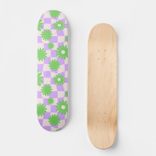 Skateboard Tableau de contrôle floral de marguerite super, an